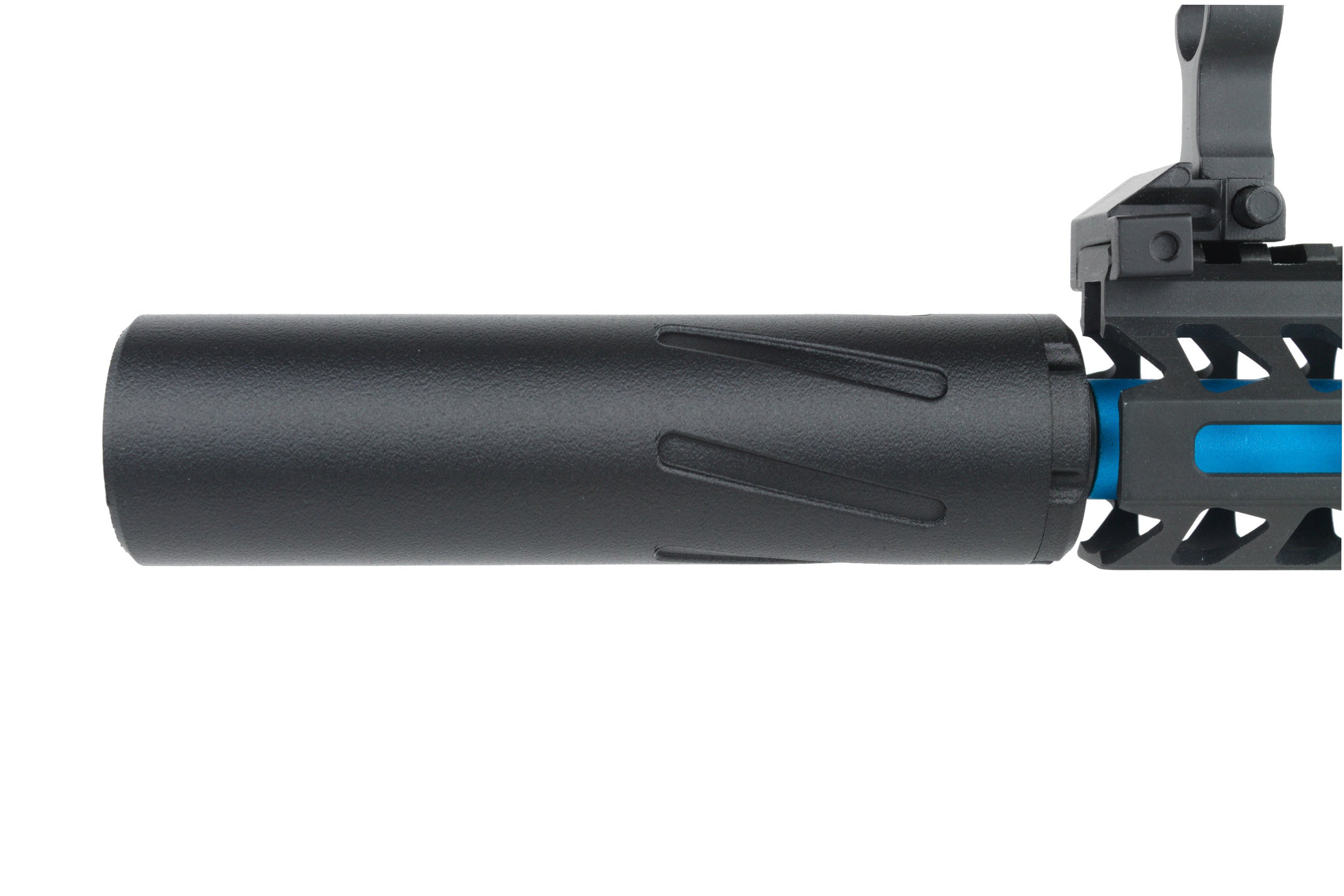 MJM-5 Spiral Flute Gen2 • Tracer Ready Airsoft Mock Suppressor 14mm CCW