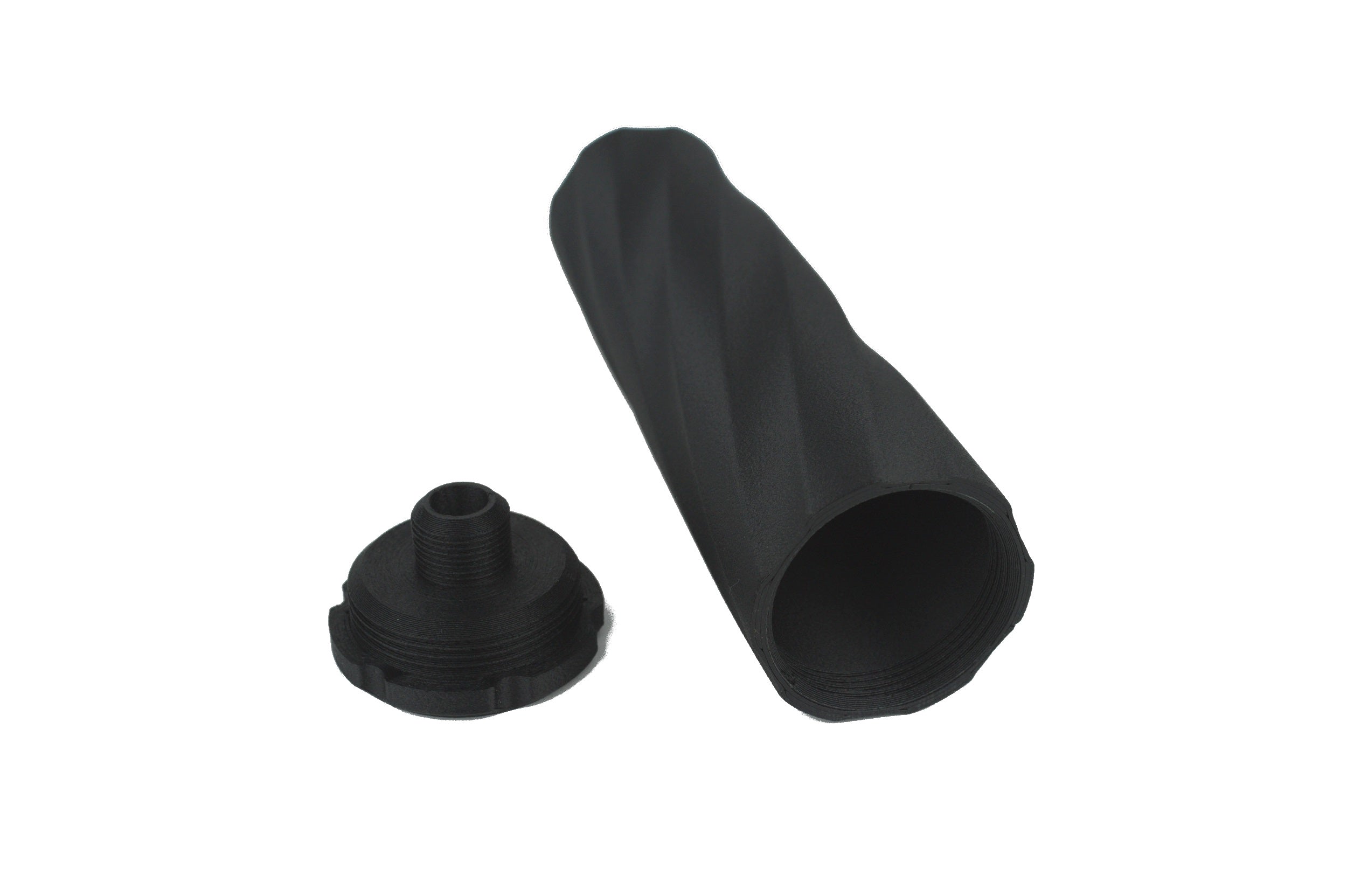 MJM-8 Twist Gen2 • Tracer Ready Airsoft Mock Suppressor 14mm CCW