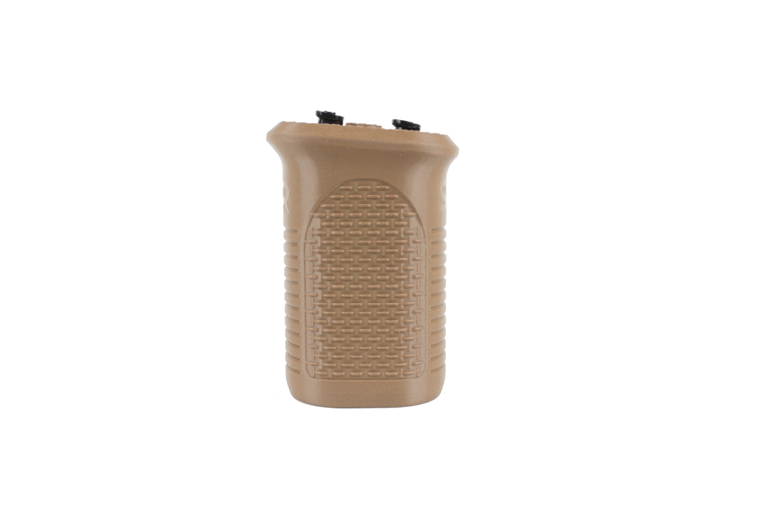 KeyMod-compatible Vertical Foregrip - Comfort Angle - Tan