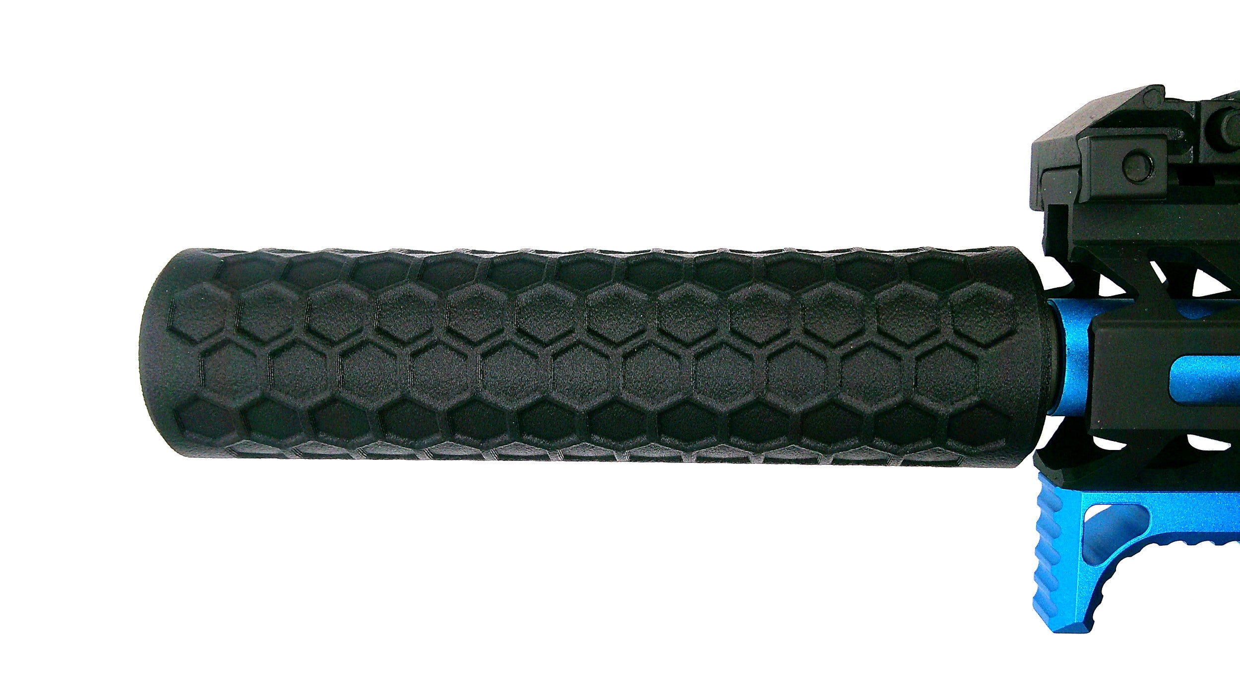 MJM-9 Honeycomb Airsoft Mock Suppressor 14mm CCW