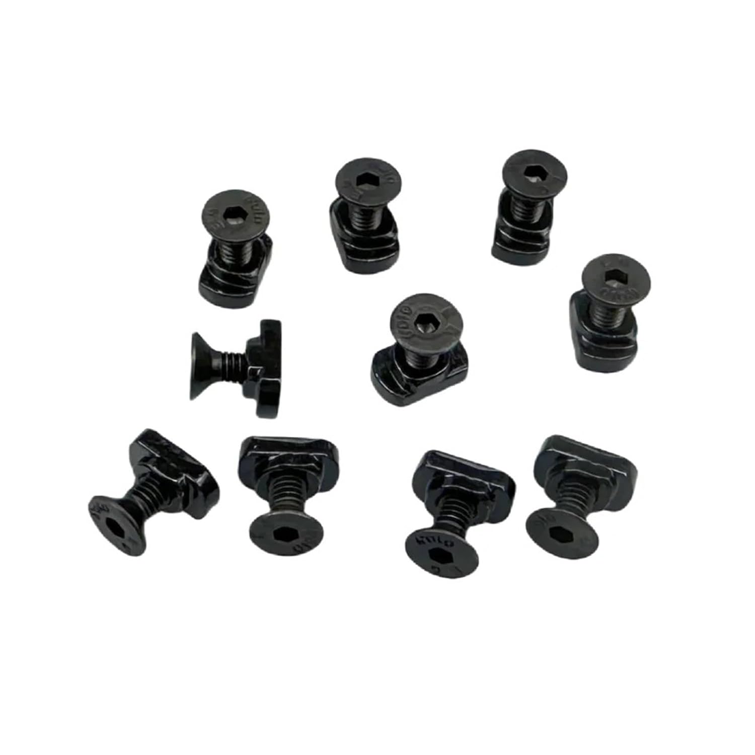 M‑LOK Screw & T‑Nut Set (10 pcs) with Wrench